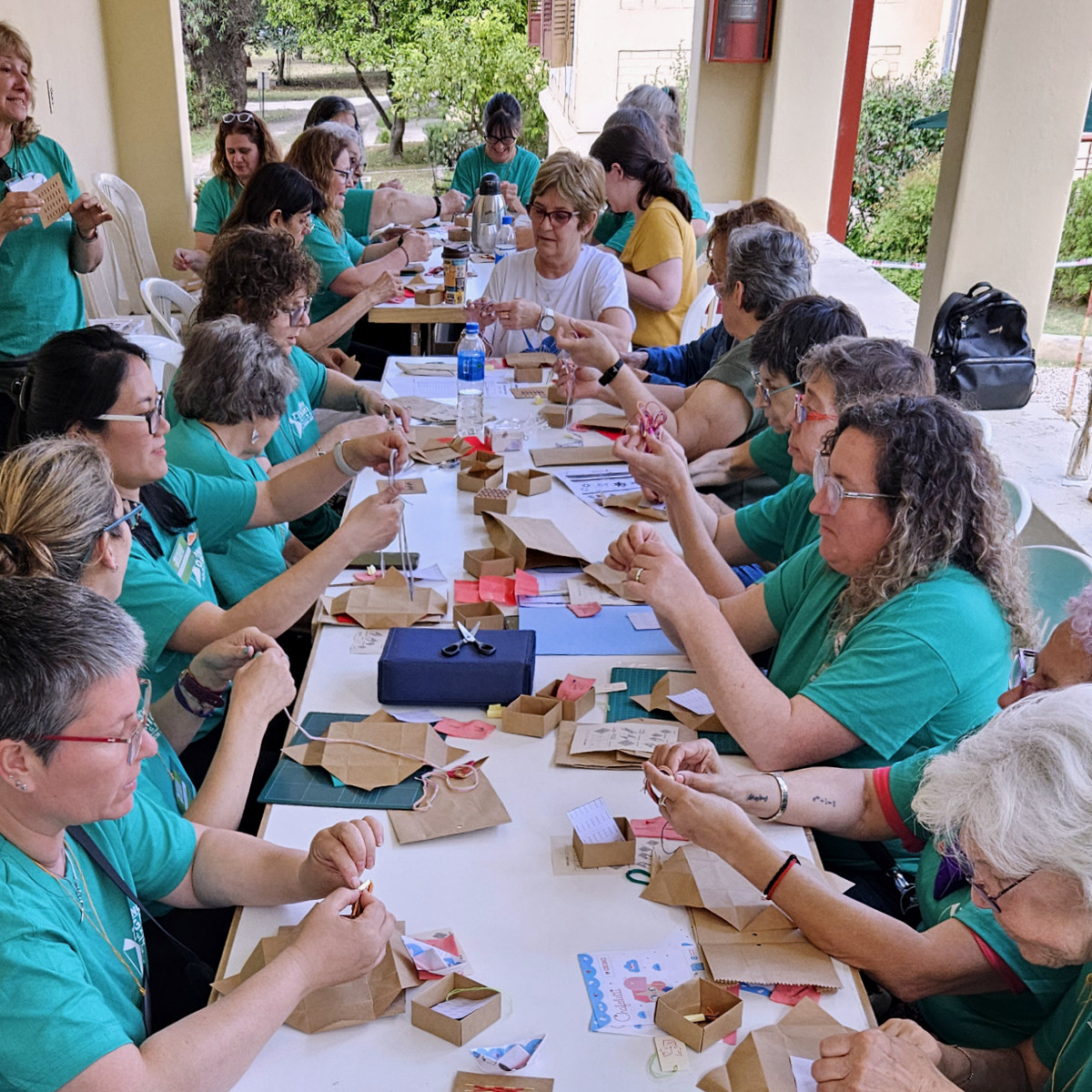 Taller de la 7ª Convención de Origami Argentina (Alta Gracia, Córdoba, octubre de 2024)