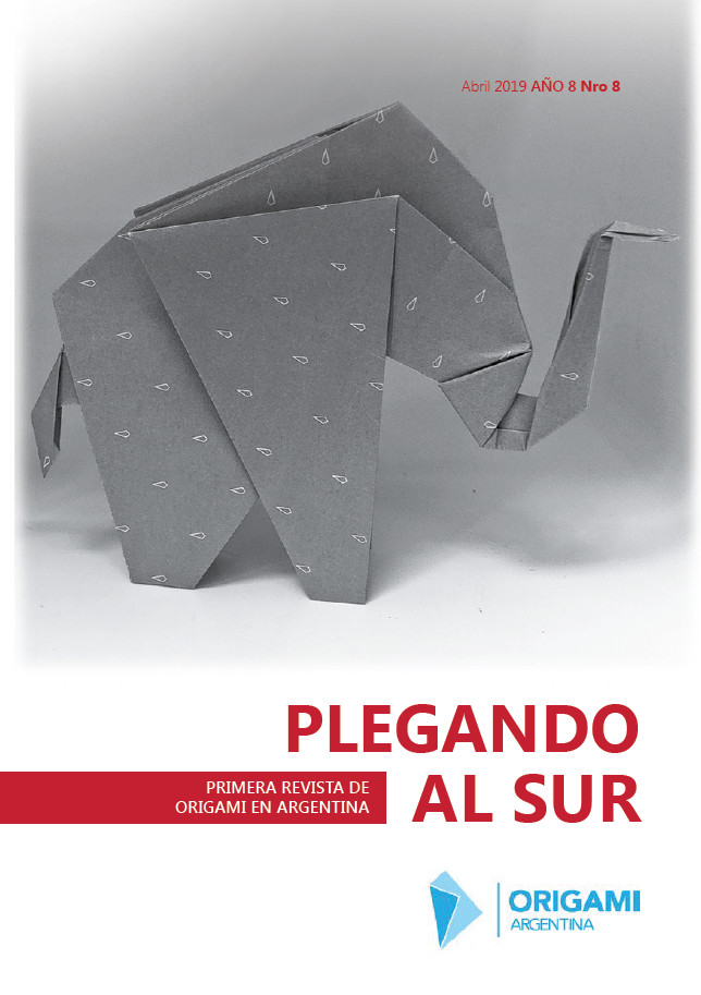 Tapa de la revista «Plegando al Sur» Nº 8